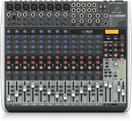 【海外輸入】 Behringer | Product | XENYX QX2222USB 配信機器・PA機器・レコーディング機器