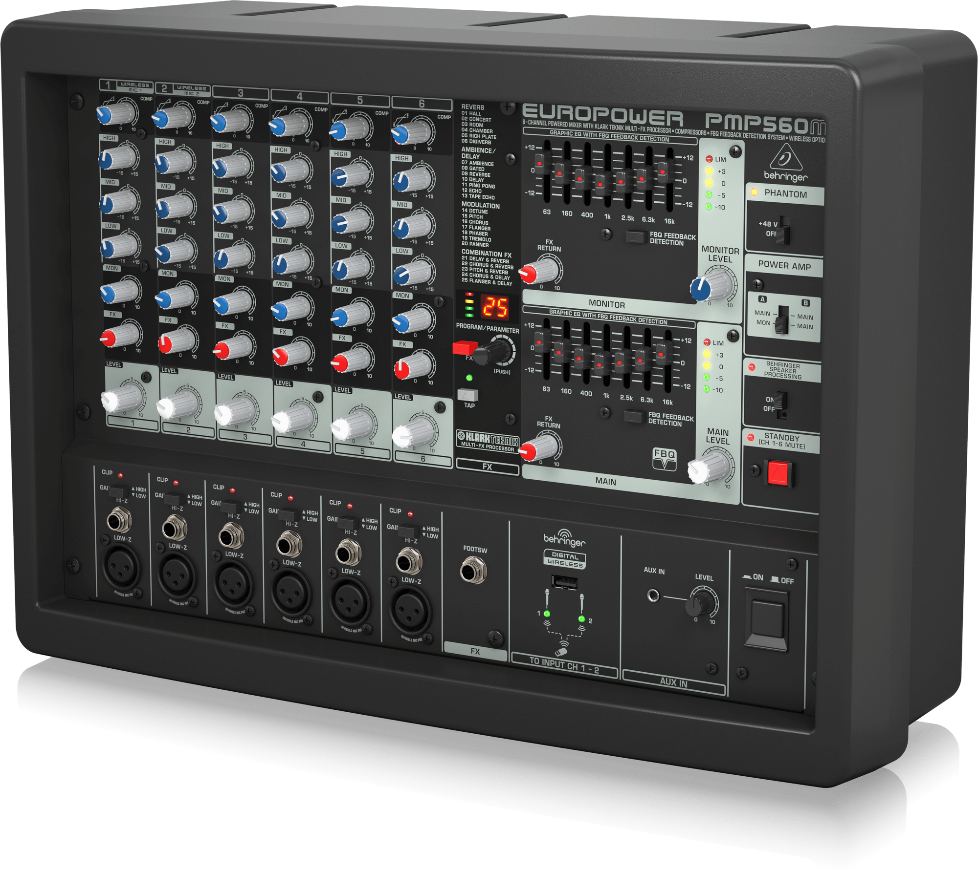 Amazon | Behringer EUROPOWER PMP980S 900ワット 10チャンネル