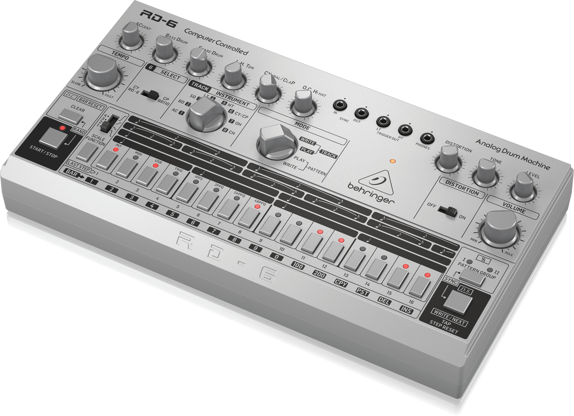 BEHRINGER RD-6-BK 安心の日本正規品！アナログドラムマシン