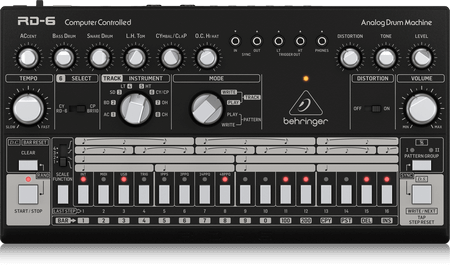 Amazon.com: Behringer Rhythm Designer RD-6 Analog Drum