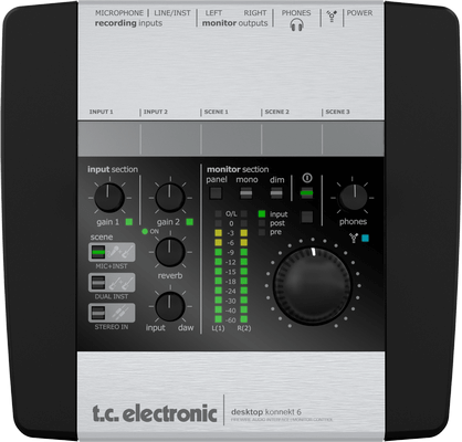 TC Electronic Konnekt Liveオーディオインターフェイス TC Electronic | Product | KONNEKT 8
