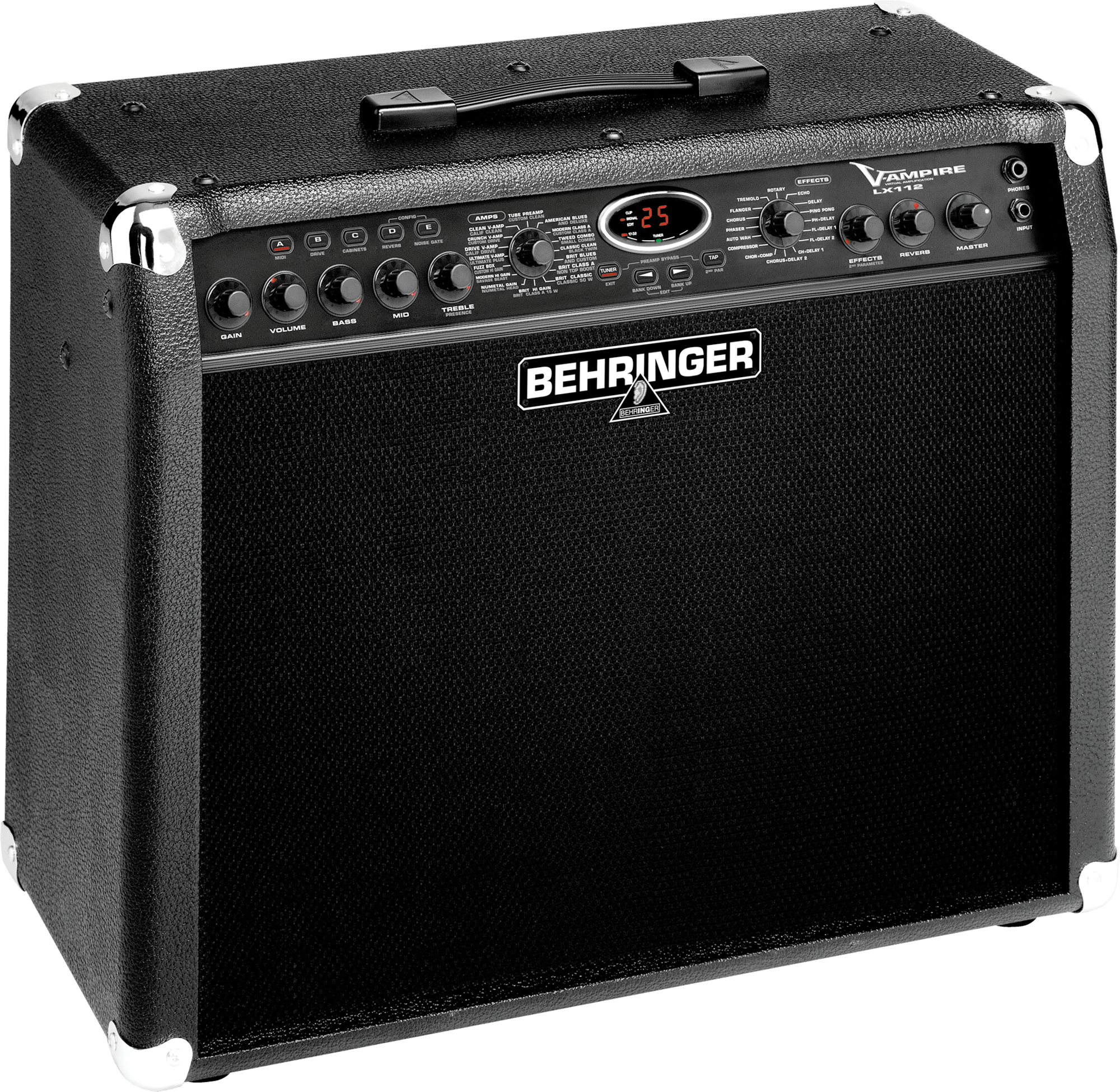 ギター BEHRINGER V-AMP2 Behringer V-Amp 2 Guitar Amp Modeling Processor | zZounds
