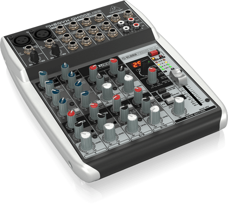 Behringer Xenyx QX1002USB Mixer with USB and Effects