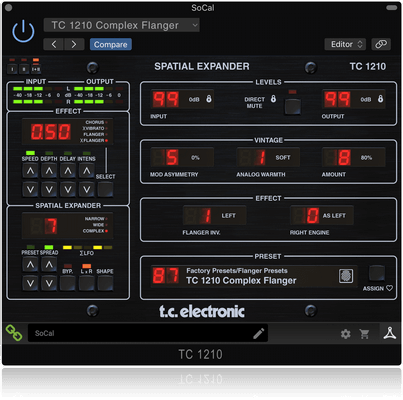 TC Electronic | Product | TC 1210 - Unique Spatial Expander