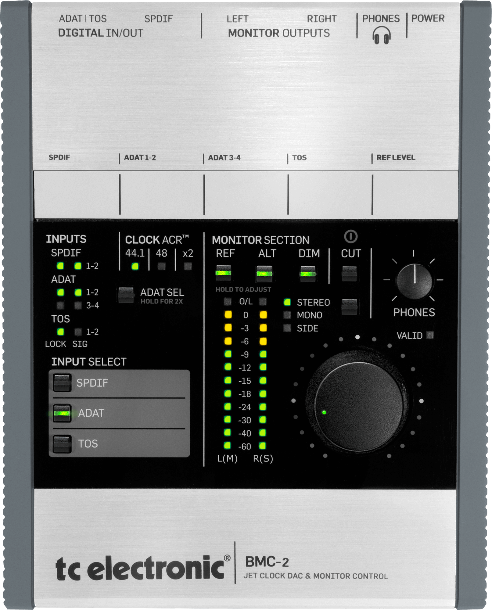 TC Electronic BMC-2 - Studio Monitor Controller D/A