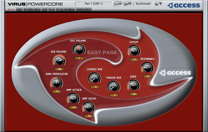 TC Electronic | Product | ACCESS VIRUS POWERCORE