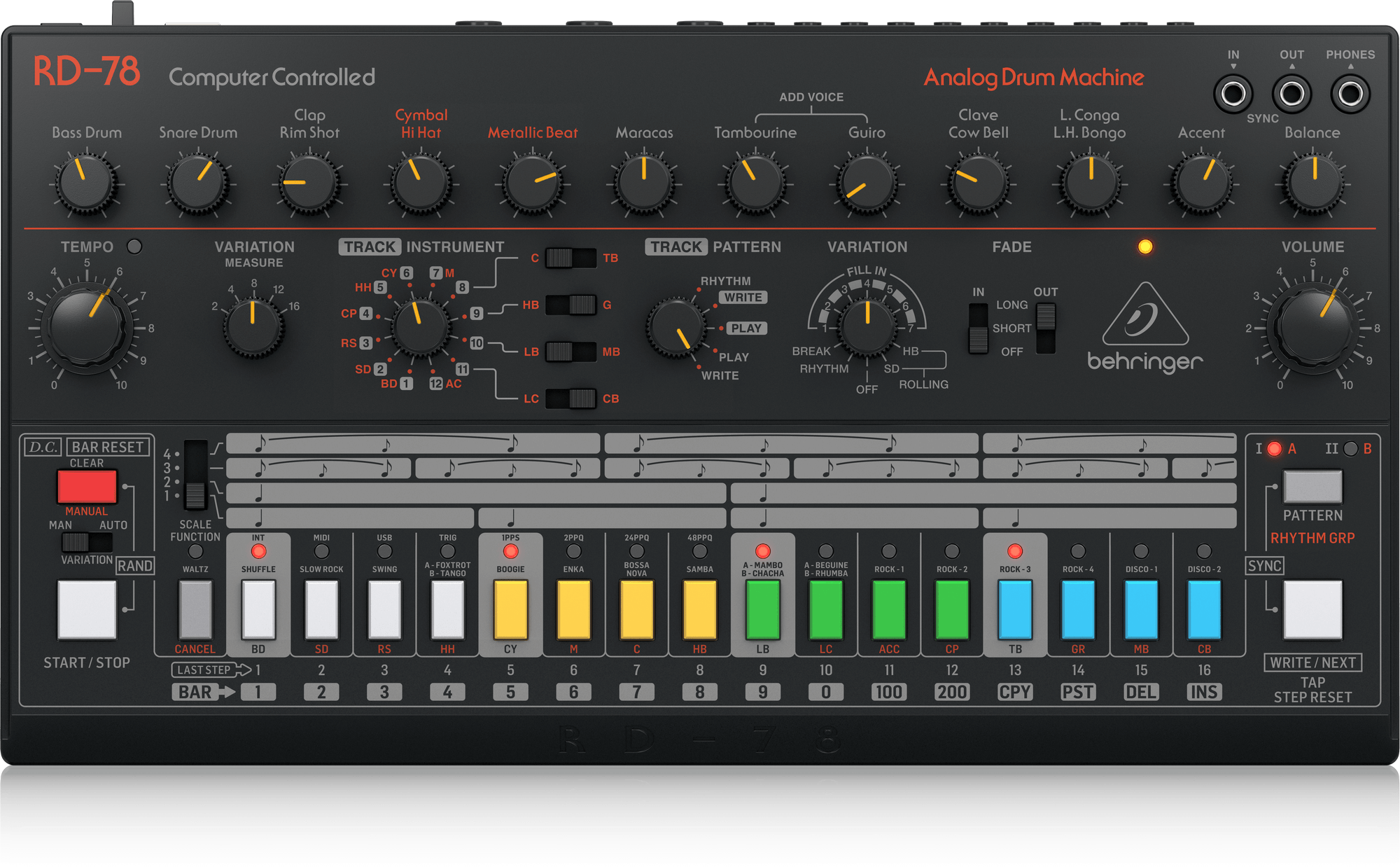 BEHRINGER BEAT800 デュアルビートカウンター Behringer | Product | BEAT800