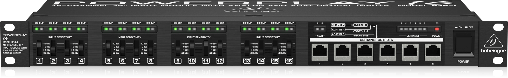 新品P16-I POWERPLAY BEHRINGER 16-I 16チャンネル Amazon.com: Behringer POWERPLAY P16-I 16 Channel 19'' Input