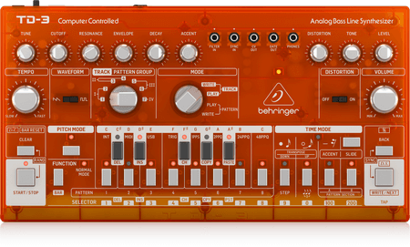 behringer td-3 computer controlled 美品 Amazon.com: Behringer TD-3-MO-BK Analog Bass Line