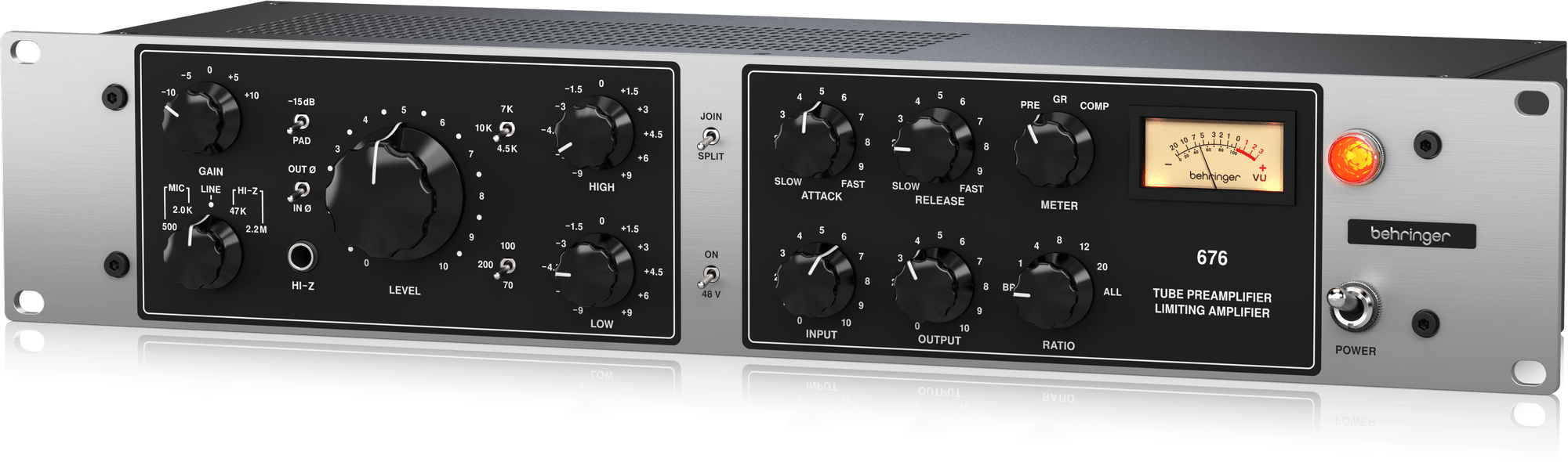 BEHRINGER 676 マイクプリアンプ コンプレッサー Behringer | Product | 676