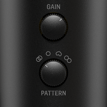 4 Pickup Modes to Suit Versatile Recording Environments