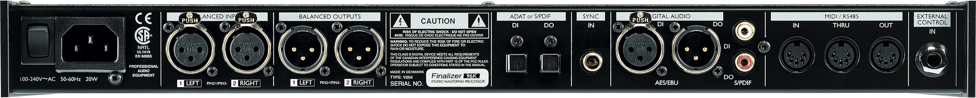 TC Electronic | Product | FINALIZER 96K