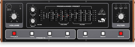 Behringer Toro ユーロラック シンセ 音源 moog taurus Behringer Toro, a Moog Taurus rev1 bass Synthesizer replica