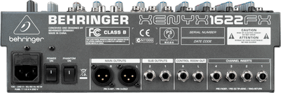 Behringer XENYX 1622FX アナログミキサー Behringer | Product | 1622FX
