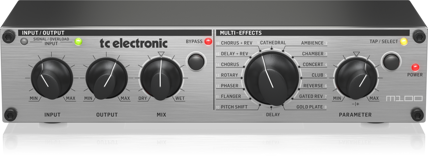 tc electronic M100 リバーブ / マルチエフェクト TC Electronic M100 Stereo Multi Effects Processor | Sweetwater