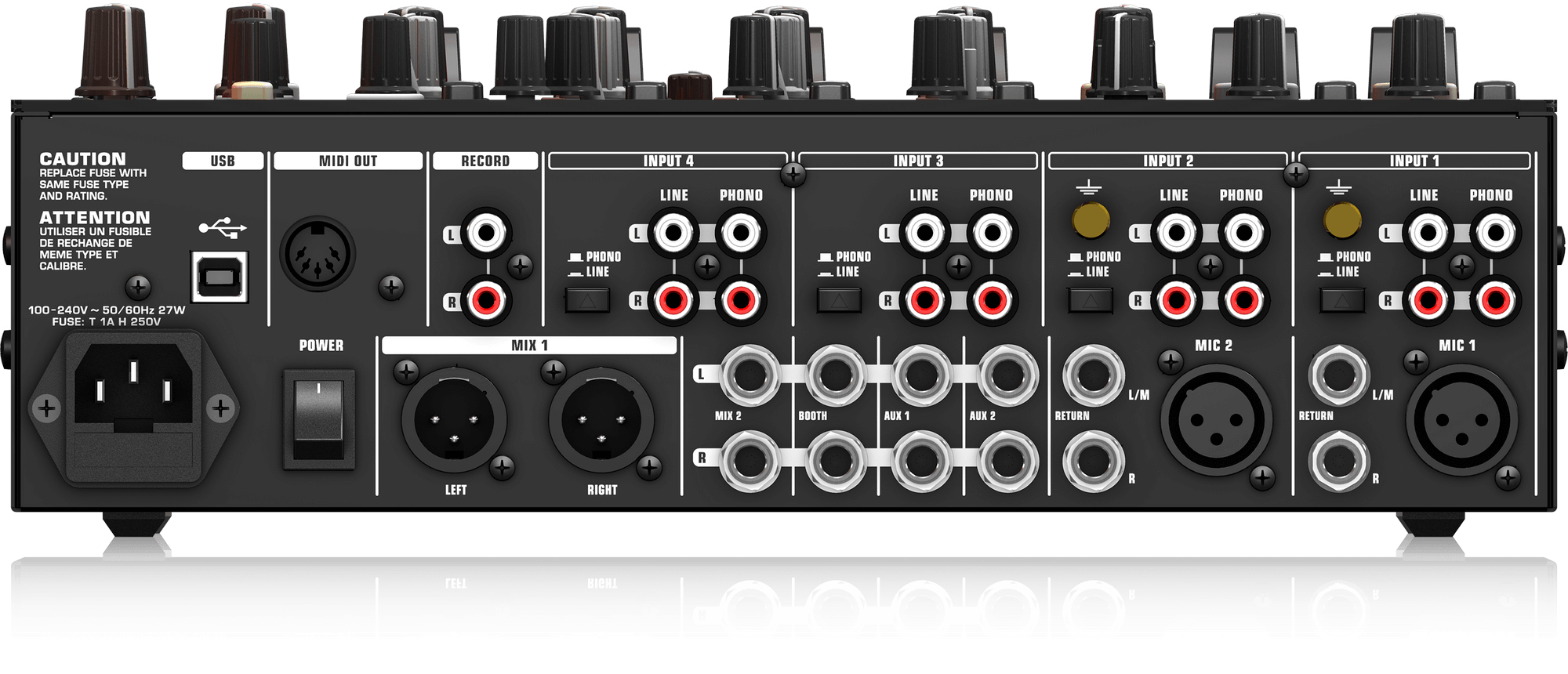 【希少】Behringer DJミキサー 6ch NOX606 Behringer | Product | NOX606