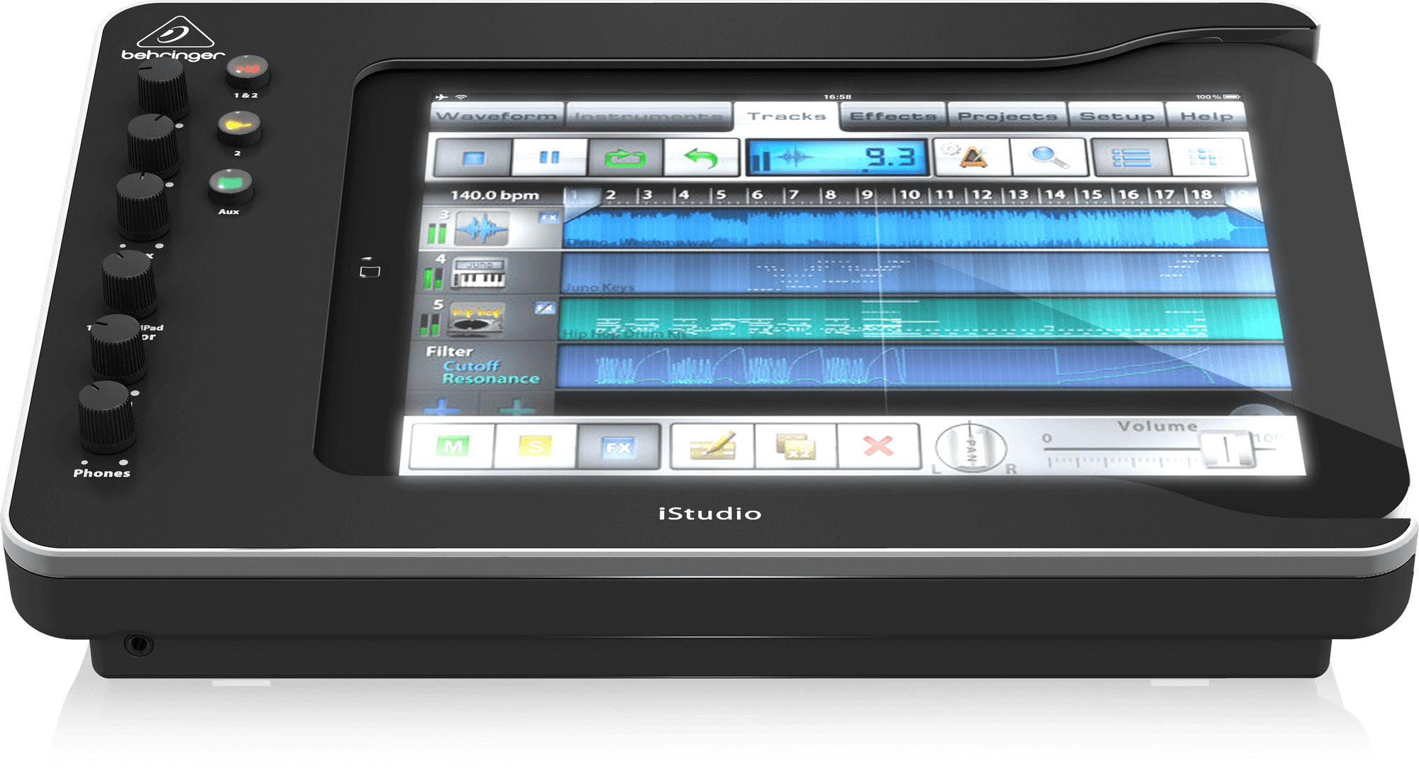 Behringer iS202 iPad Recording Dock | Sweetwater