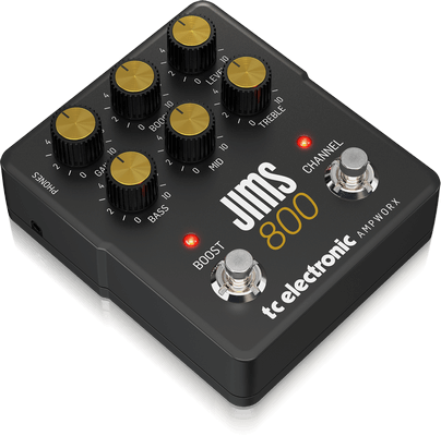 tc electronic JIMS 800 ギターエフェクター TC ELECTRONIC / JIMS 800 プリアンプの特徴などレビュー