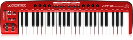 Behringer UMX490 MIDI キーボード BEHRINGER UMX490 MIDIキーボード ベリンガー 49鍵盤