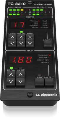 tc electronic T2 Reverb（箱つき） TC Electronic | Product | TC 8210 - Classic Mixing Reverb