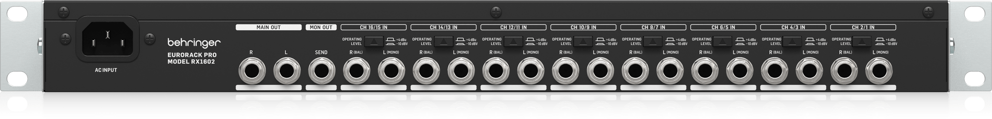Behringer | Product | RX1602