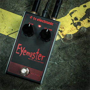 ギター tc electronic EYEMASTER L DISTORTION TC Electronic Eyemaster Metal Distortion Effects Pedal
