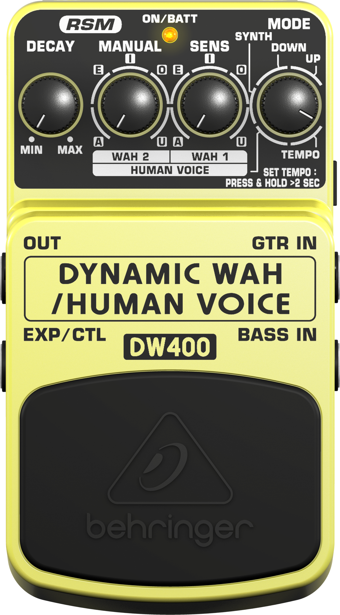 BEHRINGER ダイナミック ワウ /ヒューマンボイス DW400 Behringer | Product | DW400