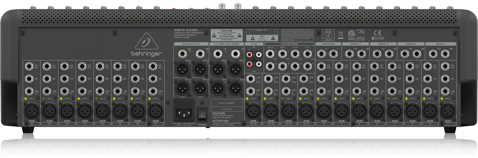【2024福袋】 Behringer | Product | XL2400 配信機器・PA機器・レコーディング機器