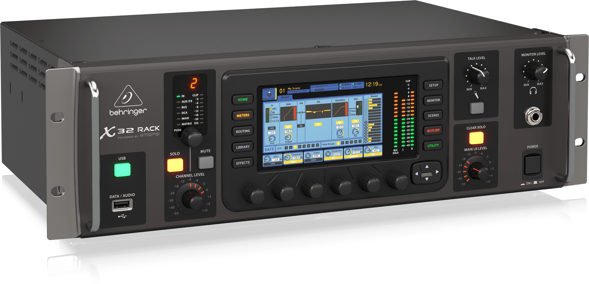 ベリンガー X32 RACK Behringer X32 Rack 40-channel Rackmount Digital Mixer