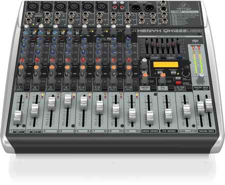 Amazon.com: Behringer Xenyx X1222USB Mixer with USB and
