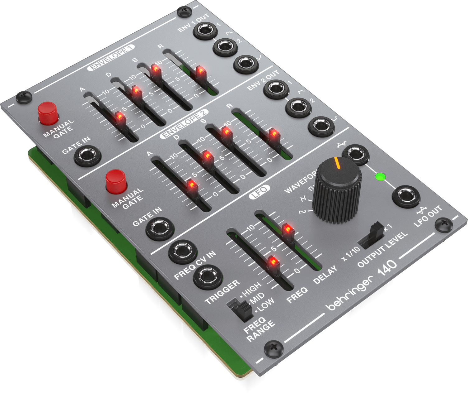 鍵盤楽器 Behringer 140 EG/LFO Behringer | Product | 140 DUAL ENVELOPE/LFO