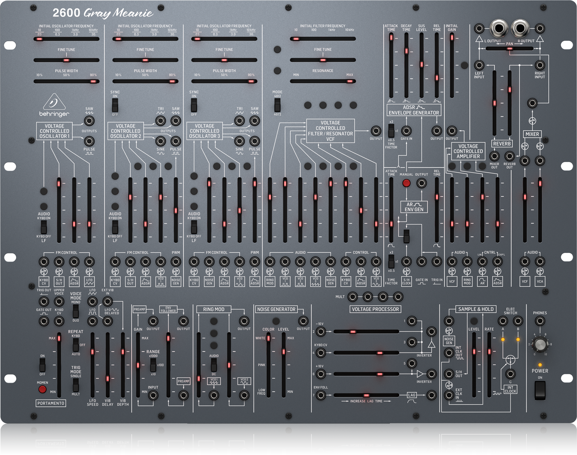 Behringer | Product | 2600 GRAY MEANIE