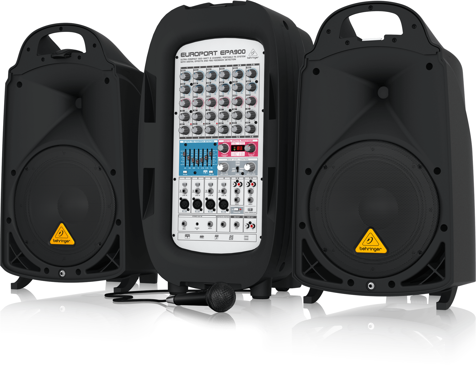 ポータブルPAスピーカー Behringer EPA900 Behringer | Product | EPA900