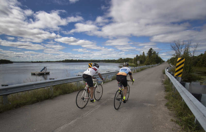 Image of men on bikes