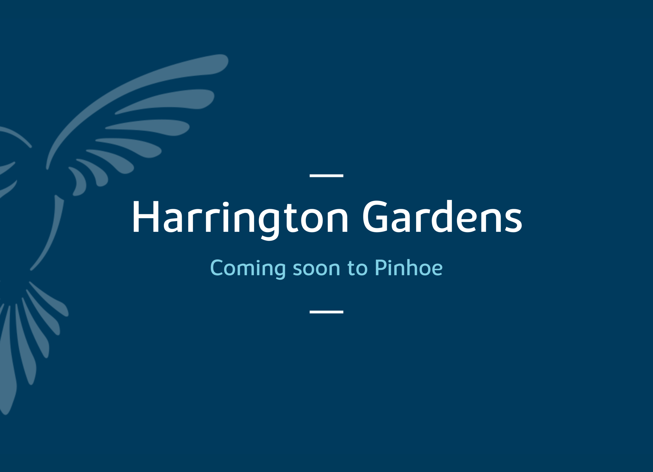 Harrington Gardens Banner