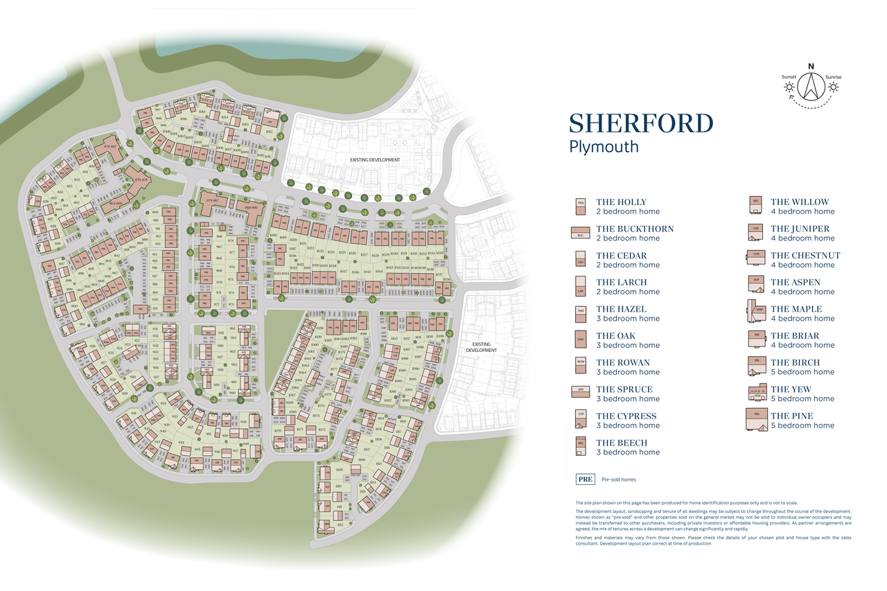 Sherford Site Plan