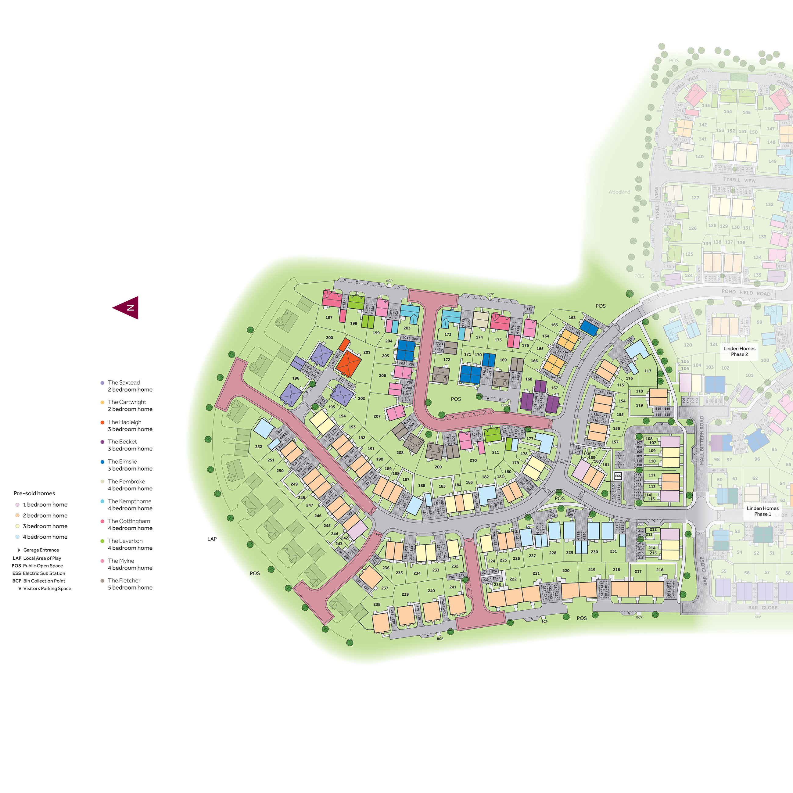 lh Cavendish View Phase 3 Site Plan 2600 x 2600 sq