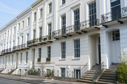 Imperial Square town houses - Cheltenham - iStock-187866371