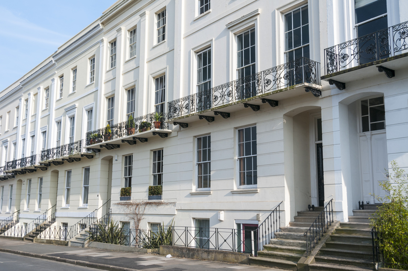 Imperial Square town houses - Cheltenham - iStock-187866371