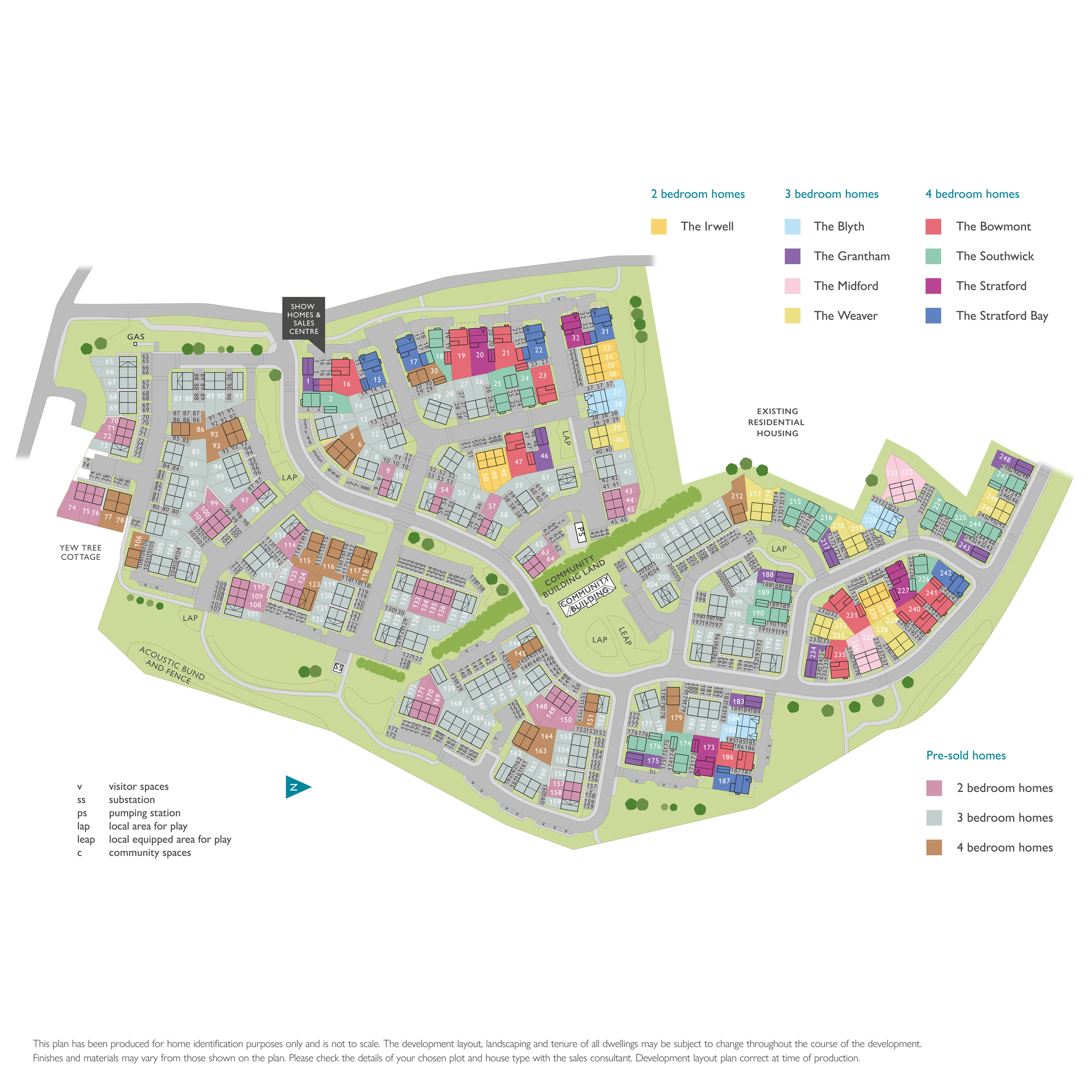 Site Plan Isleport Grove