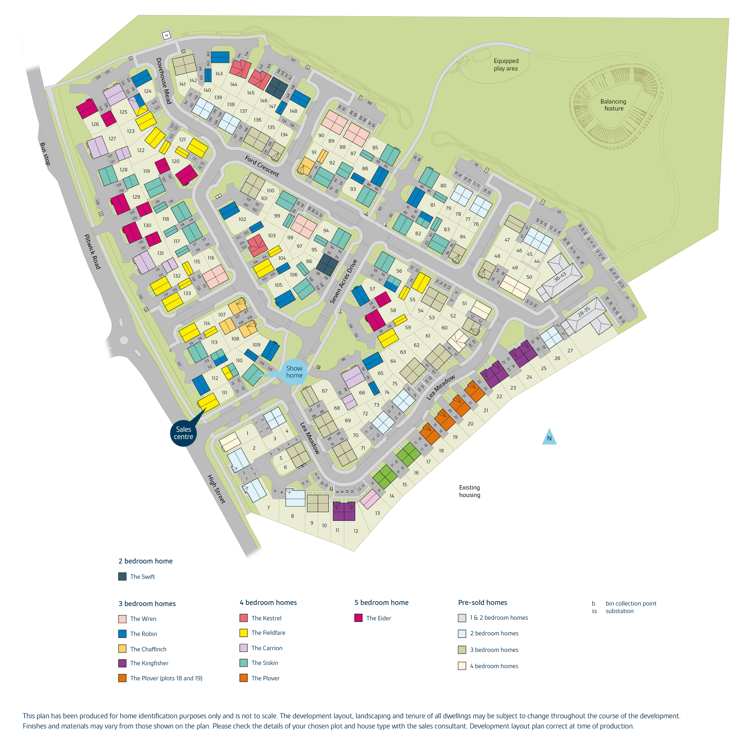 The Skylarks siteplan 290725