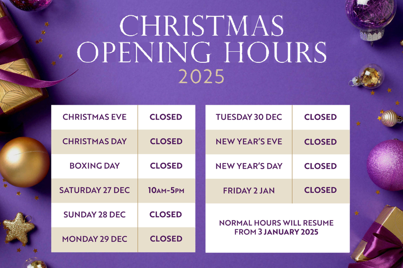 DS15210 Christmas Opening times 2025 RE