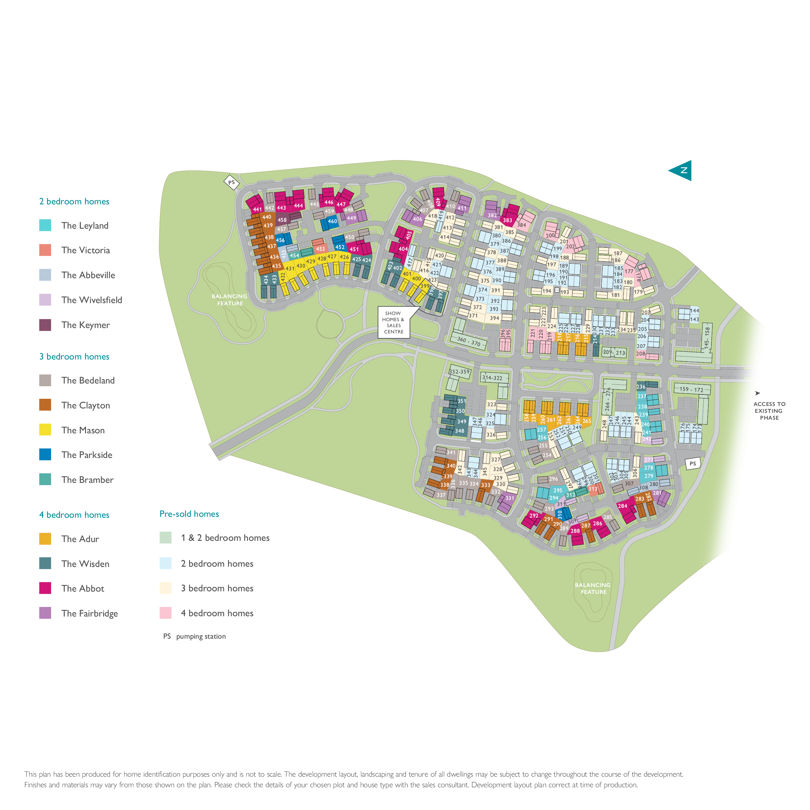 Oakhurst siteplan COUNTRYSIDE 04.25