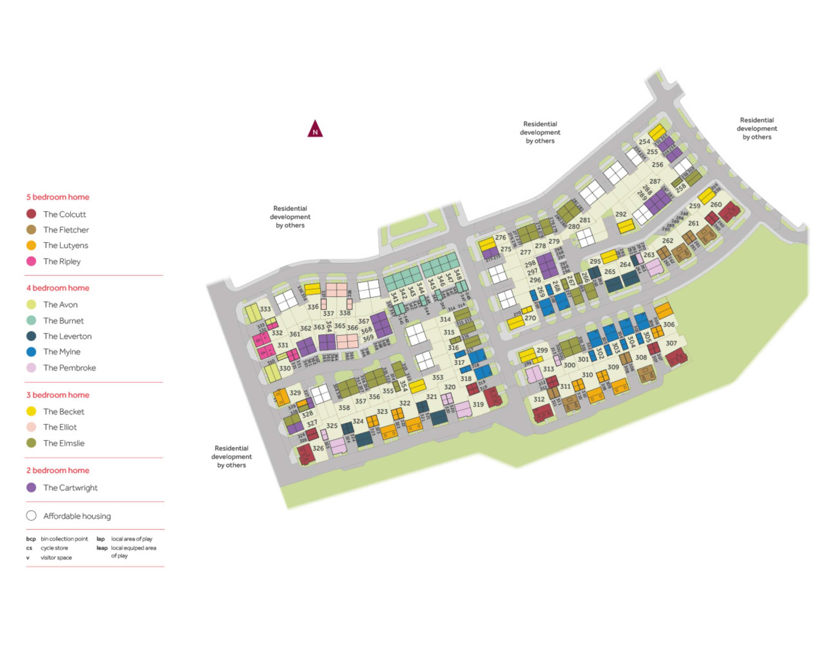 Bluebell Lawns SitePlan