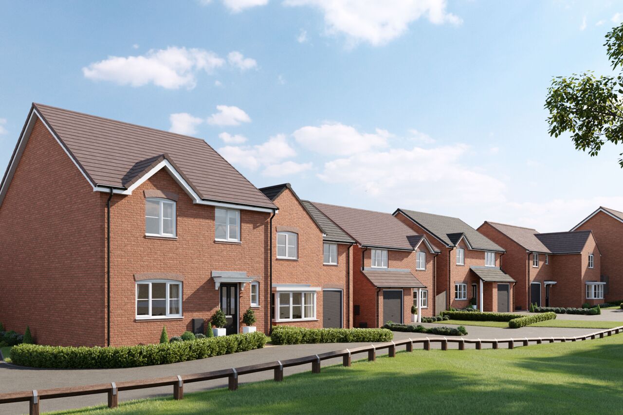New Build Homes & Houses for Sale in Redhill near Telford The