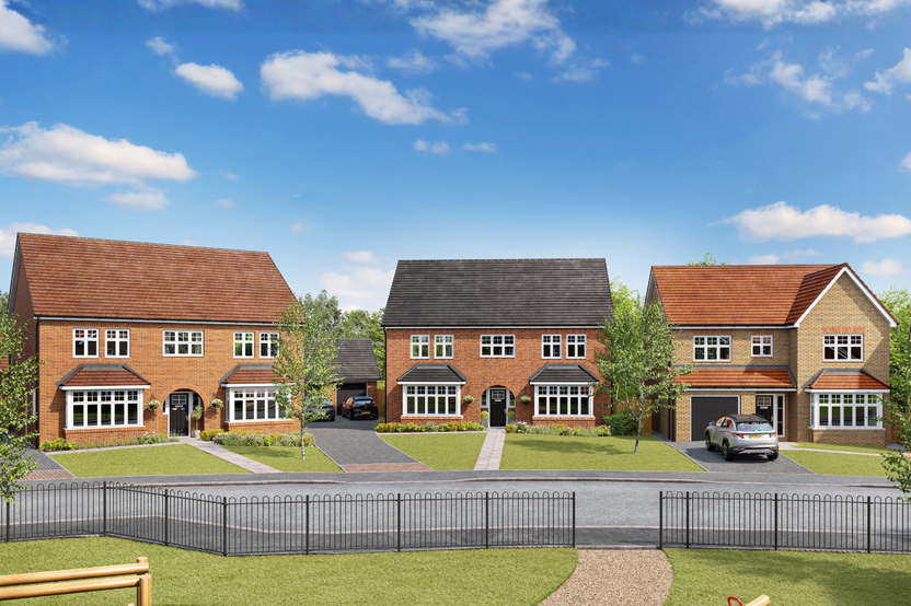 Scholars Meadows CGI Street Scene (2)