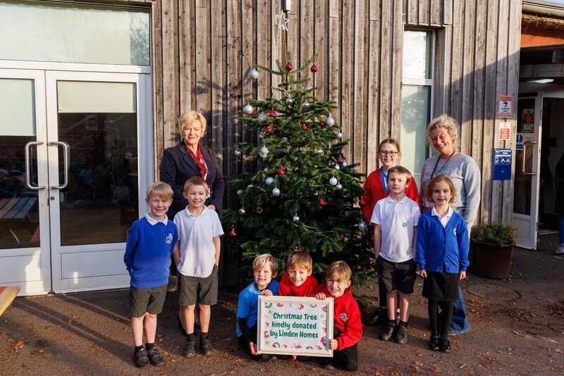 Tree-mendous support for Pinhoe Primary School