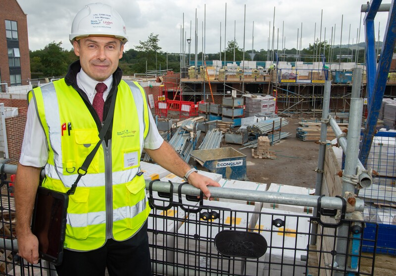 Award is career benchmark for Linden Homes site manager in Wouldham