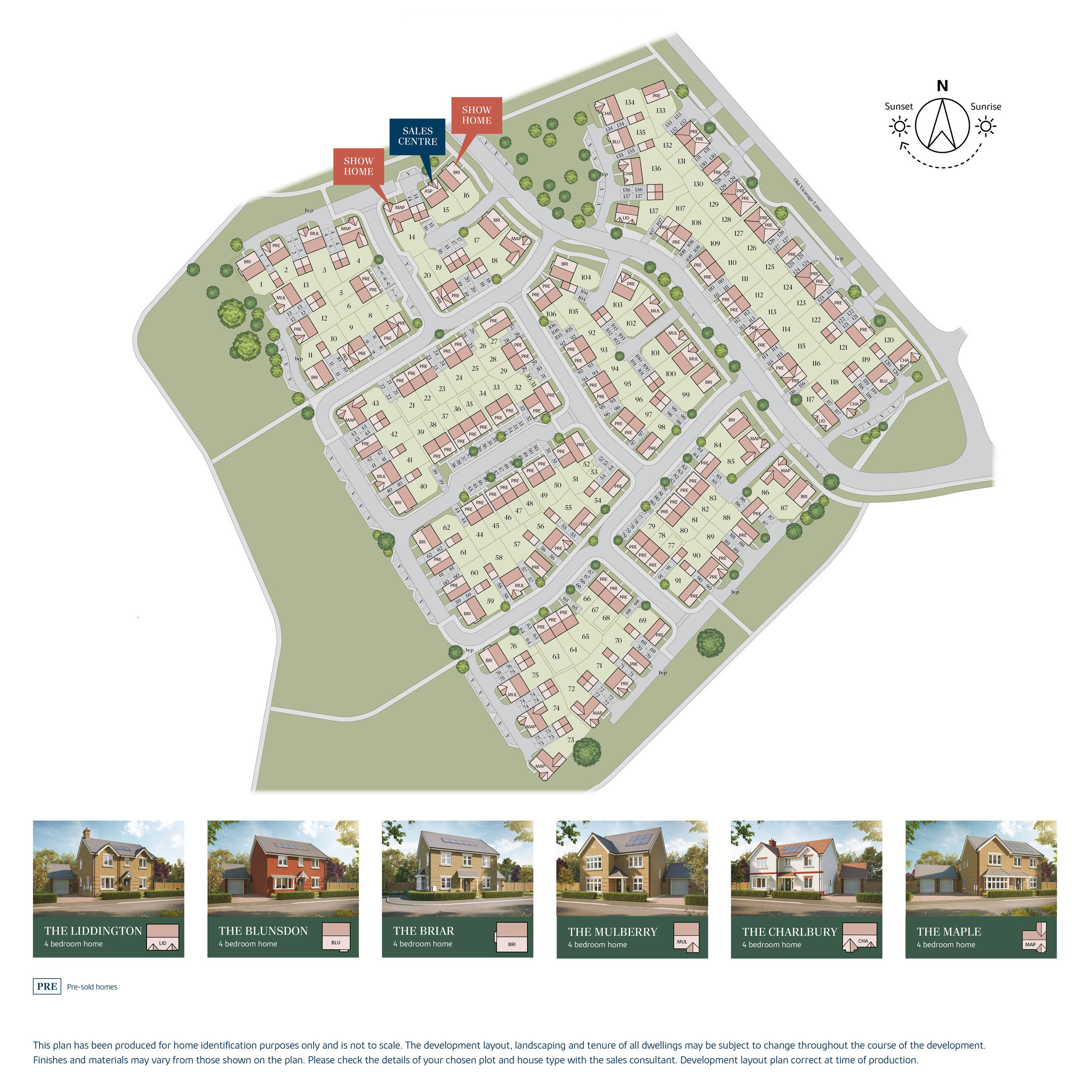 Woodlands, Swindon [BH] Site Plan