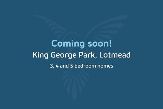 King George Park, Lotmead coming soon